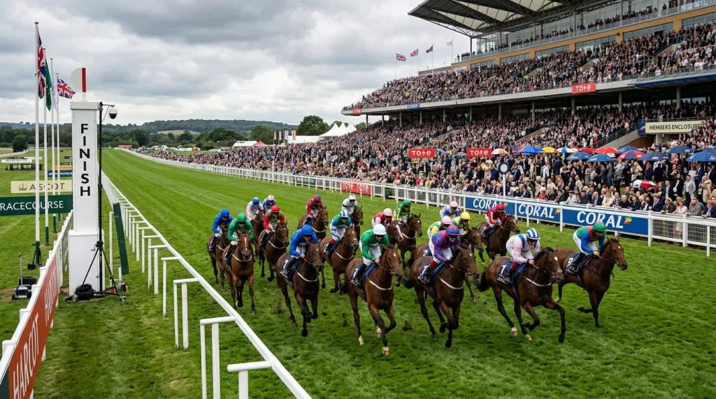Bookmaker board showing extra place offer terms for a horse racing handicap